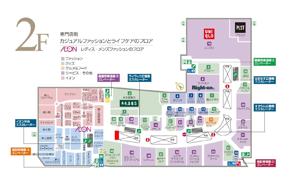 3COINSの図面・フロアマップ